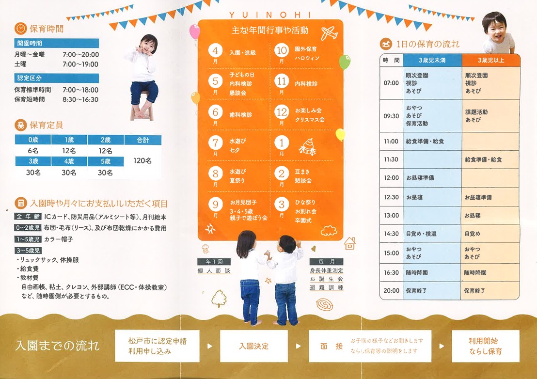 新松戸ゆいのひリーフレット